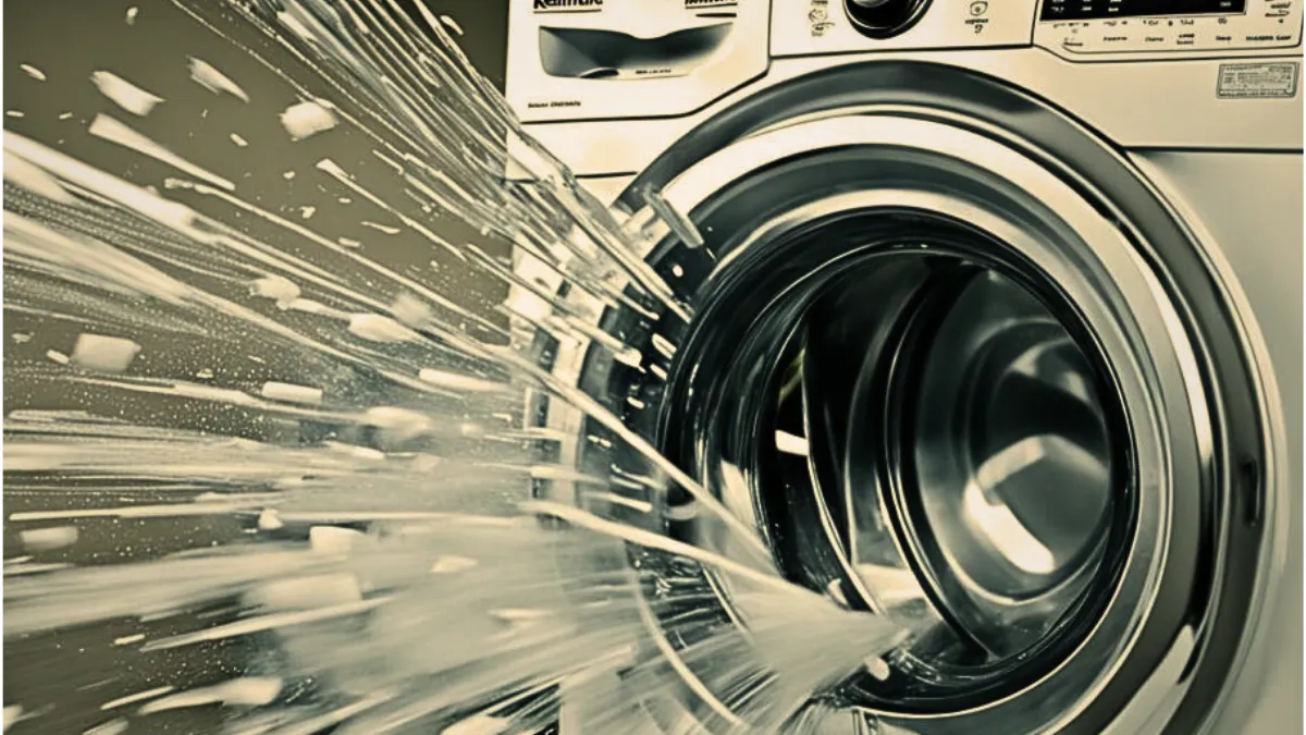 How to Empty a Washing Machine Full of Water